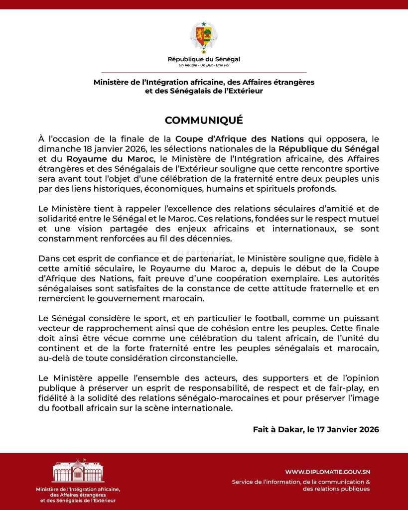 Apaisement Général : La CAF et la Diplomatie Sénégalaise éteignent l'incendie