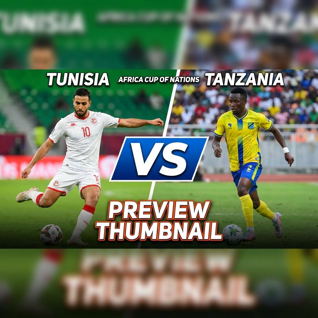 Tunisie 1-1 Tanzanie : Les deux équipes passent en 8èmes !